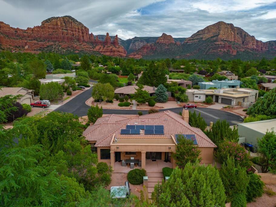 Amazing Luxury Home With Hot Tub & Views Sedona Buitenkant foto